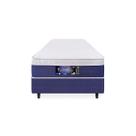 Cama Box Solteiro com Colchão Dabe Real Comfort - SOLTEIRO AMERICANO - Molas - 096x203
