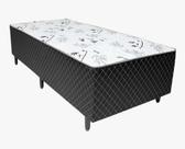 Cama Box solteiro conjugada ortopédica 88x188x39 (5cm)