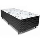 Cama Box solteiro conjugada ortopédica 88x188x39 (5cm)