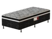 Cama Box solteiro conjugada Probel Pelmex ortopédica D28 Active altura de 55 cm cinza