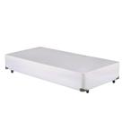 Cama Box SOLTEIRO Corano Branco Universal - 088x188