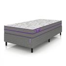 Cama Box Solteiro D33 88x188x56 Ortovip Plumatex