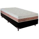 Cama Box Solteiro e Colchão Benefit Molas Ensacadas Colchobel Preto Cama Box Solteiro e Colchão Benefit Molas Ensacadas Colchobel Preto