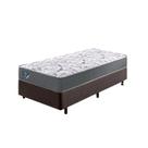 Cama Box Solteiro King Reforçado 96x203x38cm e Colchão Adapto Molas Ensacada B&G