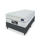 Cama Box Solteiro mais Colchão Dabe Voulait SOLTEIRO AMERICANO - Espuma Viscoelastica - 096x203