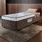 Cama Box Solteiro Molas Ensacadas 100% Poliéster 88x59cm Plennus América Colchões