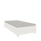 Cama Box Solteiro Mônaco Tcil Móveis Cor:Branco