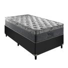 Cama Box Solteiro Preto Palermo Molas Ensacadas Portobel