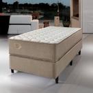 Cama Box Solteiro Relax Duo Confort II Molas Ensacadas 88x188x70 - Bege Cama Box Solteiro Relax Duo Confort II Molas Ensacadas 88x188x70 - Bege