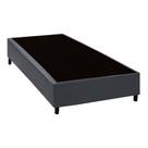 Cama Box Solteiro Sintético Ayman Móveis Cinza 40x78x188