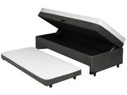 Cama Box Solteiro SMP Conjugada com Cama Auxiliar