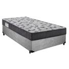 Cama Box Solteiro Suede + Colchão De Espuma D33 - SerenePrime - 88cm Bege Cama Box Solteiro Suede + Colchão De Espuma D33 - SerenePrime - 88cm Bege