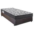Cama Box Solteiro Suede + Colchão De Espuma D33 - SerenePrime - 88cm