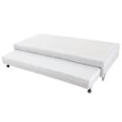 Cama Box SOLTEIRO Universal Cosmopolita Bicama Branco - 096x203