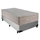 Cama Box Suede Solteiro + Colchão SerenePrime Molas Ensacadas 88x188x65 Cinza Cama Box Suede Solteiro + Colchão SerenePrime Molas Ensacadas 88x188x65 Cinza