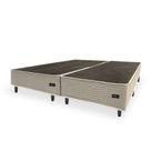 Cama Box Universal QUEEN SIZE Evolution Tecido Jacquard Café - 158x198
