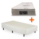 Cama Box Universal Solteiro + Dabe Premium Euro SOLTEIRO PADRÃO - Molas Ensacadas - 088x188