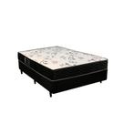 Cama Box Viúva Colchão Espuma D28 Bambo Branco Ducci + Box Sintético Preto (54x128x188) Cama Box Viúva Colchão Espuma D28 Bambo Branco Ducci + Box Sintético Preto (54x128x188)