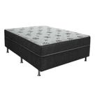 Cama Box Viuva Conjugada Ortopédico solteirão 5cm 128x188