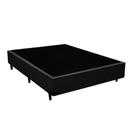 Cama Box Viúva Suede Loja Xerife Preto 40x128x188 Cama Box Viúva Suede Loja Xerife Preto 40x128x188