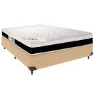 Cama Box Viúvo Especial 120x188e Colchão Roma Molas Ensacadas Luckspuma Ocre Cama Box Viúvo Especial 120x188e Colchão Roma Molas Ensacadas Luckspuma Ocre