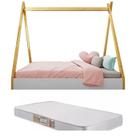 Cama Cabana Com Colchão Incluso -lbx Montessori Bella