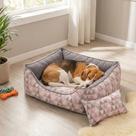 Cama Cachorro Grande 60x50 Caminha Lavável Fofinha Dog Rosa