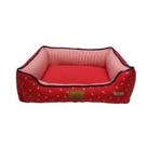 Cama Caes E Gatos Fabrica Pet - Azul e Vermelha