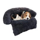 Cama calmante para cães GGIB Tapete de pelúcia fofo com capa removível Cama calmante para cães GGIB Tapete de pelúcia fofo com capa removível