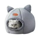 Cama Caminha Casa Tenda Luxo Pet Toca Ninho Pelúcia Gatos Cães