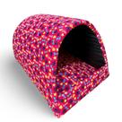 Cama Caminha Pet Pra Cachorro Cães Gatos Iglu Luxo Cabana Toca Tenda Iglu Macia - Tamanho Grande Cama Caminha Pet Pra Cachorro Cães Gatos Iglu Luxo Cabana Toca Tenda Iglu Macia - Tamanho Grande