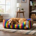 Cama Caminha retangular Pequena para pet Cachorro Gato