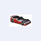 Cama Carro Infantil Formula 1 Vermelho 100% Mdf J&a Móveis