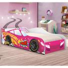 Cama Carro Kaboom Stylo Pink Solteiro