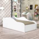 Cama Carro Solteiro Branco com Colchão Cama Carro Solteiro Branco com Colchão
