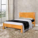 Cama Casal 100% Madeira Maciça Reforçada Lara Imbuia Cama Casal 100% Madeira Maciça Reforçada Lara Imbuia