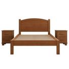 Cama Casal 1149C 2 Mesa de Cabeceira 1137C Madeira Macica Taeda Festra