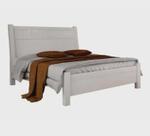 Cama Casal 185 100% MDF Neve - Móveis Valverde
