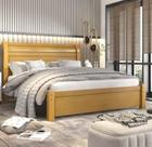 Cama Casal 187 100% MDF Cinamomo - Móveis Valverde
