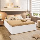 Cama Casal Adulto Lia 191cm x 141cm x 35cm DRD Móveis