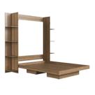 Cama Casal Articulavel Vertical Estante 140 Vancouver Mel