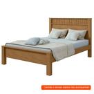 Cama Casal Athenas Flex Amêndoa e Off White