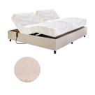 Cama Casal Centauro Linho Açores 140x200x64 Pilati Cama Casal Centauro Linho Açores 140x200x64 Pilati