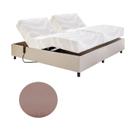 Cama Casal Centauro Velutto Castoro 140x200x64 cm Pilati Cama Casal Centauro Velutto Castoro 140x200x64 cm Pilati