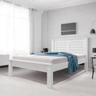 Cama Casal Confortável e Moderna Milena Branca