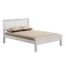 Cama Casal de Madeira Branco - Piratini