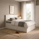 Cama Casal Dubai 4 Gavetas MDF com Cabeceira