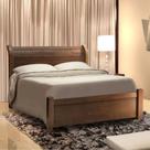 Cama Casal em MDF Madri Espresso Marrom
