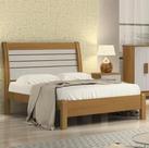 Cama Casal Esmeralda 100%MDF Queen Cinamomo/Off - D Doro Cama Casal Esmeralda 100%MDF Queen Cinamomo/Off - D Doro