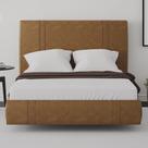 Cama Casal Flutuante 138cm com Cabeceira Romana Sintético